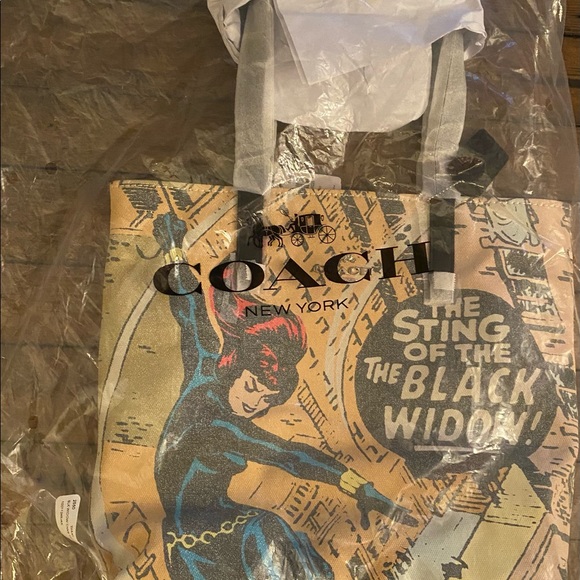 NWT! Coach RARE Marvel Black Widow collector 3 set- drop price ! FINAL - Picture 7 of 15